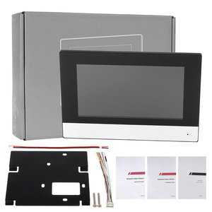 Original Hik oem ds-kh6320-wte2 visión de 2 puerta sistema de intercomunicación ds-kis602 ds-kis202 video de la puerta teléfono video de la puerta