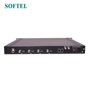 Modulador Digital SOFTEL 4 Entradas ASl IP(100M) Entrada de señal Modulador IPTV Modulador DVB S2