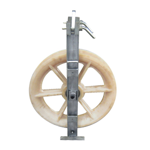 508x100mm Overhead Line <strong>Stringing</strong> Pulley Single-wheel Conductor <strong>Stringing</strong> Pulley <strong>Blocks</strong> - Product Image 4