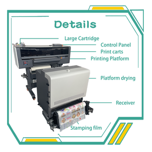 A1 Epson I1600 Dtf Set stampante trasferimento doppia testa I3200 60cm stampante a getto d'inchiostro Dtf t-shirt macchina da stampa 24 pollici - Product Image 2