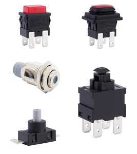 BAOKEZHEN Drucktasten schalter Serie Doppel-/einpoliger EIN-AUS mit Verriegelungs-/Reset-Drucktasten schalter für Haushalts geräte - Product Image 1
