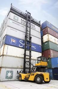 Container Reach Stacker Carretilla elevadora SDCY90K7H2 9ton Gestor de contenedores vacíos - Product Image 2
