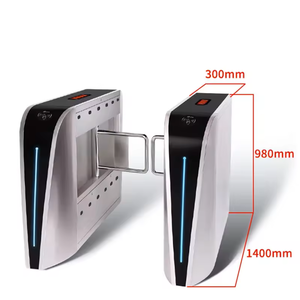 Ad alta velocità di riconoscimento facciale sistema di controllo di accesso tornello oscillazione portone per edificio per uffici - Product Image 3
