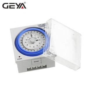 GEYA TB37 Mechanical Din Switch Timer 110V OR 220V 15 Minute Adjustable Timer ManualまたはAutomatic Control - Product Image 3