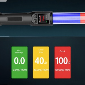 卸売高精度充電式LEDバトンハンドヘルド半導体センサーセキュリティ安全性アルコールテスター - Product Image 6