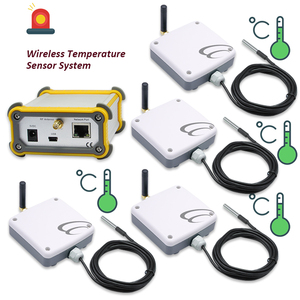 Sistema de seguridad de alarma para el hogar Congelador Alarma de temperatura Transmisor y receptor Zigbee Monitoreo de temperatura inalámbrico - Product Image 1