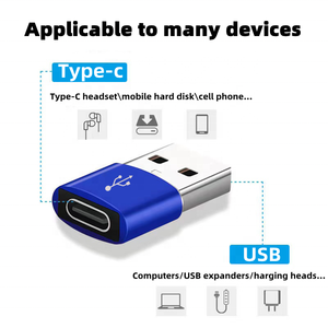 高速配信タイプCアダプタータイプC-USB 2.0 OTGケーブル充電データ転送サポート携帯電話AC出力アダプターコネクタ - Product Image 6