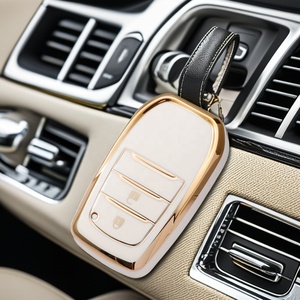 2ボタンリモートカーキーシェルトヨタカローラRAV4ランドクルーザープリウスヤリス自動キーカバーキーアクセサリー - Product Image 5