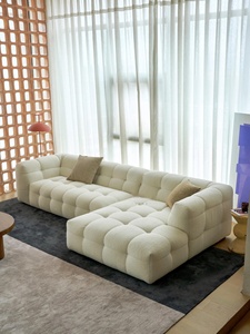 <strong>2025</strong> Luxury Modular L-Shape Leather Sofa High Quality Living Room <strong>Furniture</strong> for Home Use Elegant Design <strong>Wood</strong> Material for Villas - Product Image 2
