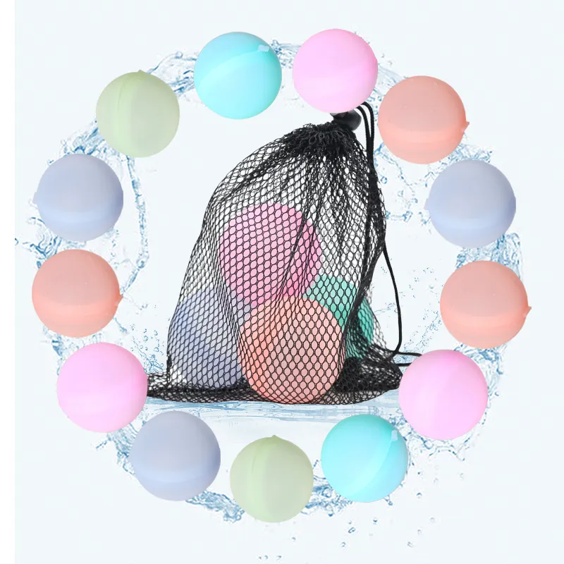 2024 Sommer Outdoor Spielzeug Schnell-Anfülle selbstversiegelnde nachfüllbare Wasserspiele-Bombe wiederverwendbare Silikon-Wasserballons