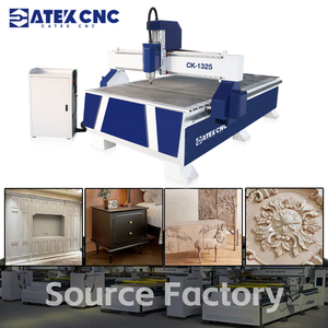Cost-Effective CK-1325 3-Axis Engraving <strong>CNC</strong> Wood <strong>Router</strong> <strong>with</strong> NC Studio Control <strong>System</strong> for Furniture - Product Image 1