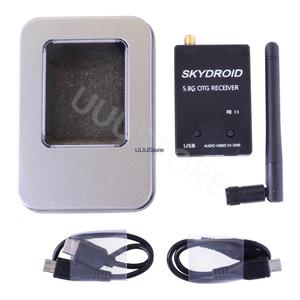 单控制迷你FPV接收器5.8Ghz 150CH OTG G通道塑料视频传输下行链路音频电机螺钉轴距 - Product Image 2