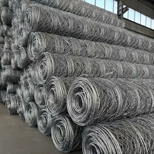 China Factory Galvani zed Hexagonal Wire Mesh Roll mit Drapery Mesh Rockfall Netting für Hangs chutz - Product Image 1