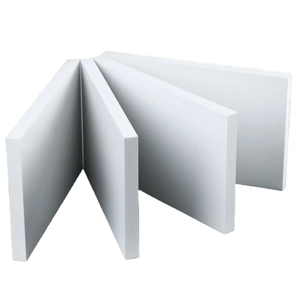 Buena calidad 9mm 12MM 18mm blanco Forex PVC tablero de espuma paneles de pared láminas de plástico