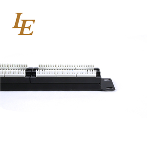 机架安装接线板48端口UTP Cat6 CAT5e 1U计算机以太网接线板网络电缆 - Product Image 5
