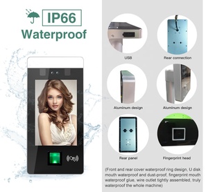 D805 Waterproof Facial Recognition Technology Biometric Attendance <strong>Access</strong> <strong>Control</strong> <strong>System</strong> - Product Image 5