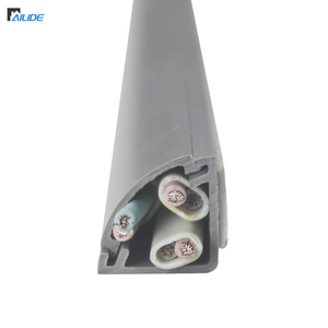 PVC üçgen su geçirmez toz geçirmez elektrik kablosu kanal kanal ağ kablosu kanal - Product Image 1