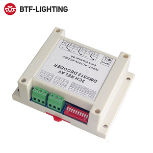 AC110-230V Dmx512 3P контроллер 3CH плата Dmx512 релейный переключатель декодер - Product Image 3