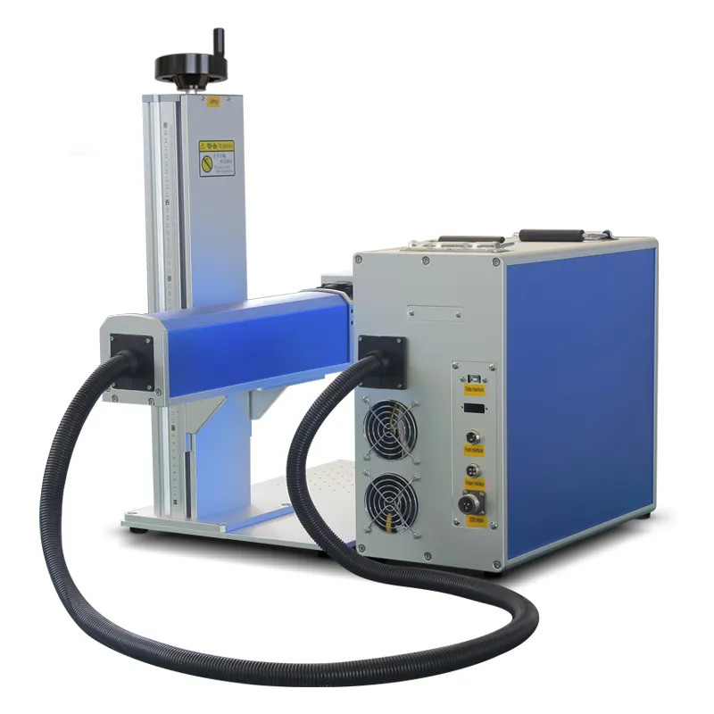 Graveur laser à fibre pour projets de gravure sur métal 30W 50W 60W 70W 80W 100W Machine de marquage laser à fibre