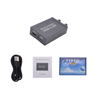 Convertidor Micro HDMI a 3G SDI, convertidor de entrada HDMI a salida SDI