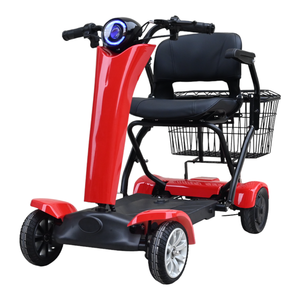 Fold <strong>up</strong> with the Push of a <strong>Button</strong> to Easily Fit in the Car Automatic Scooter Electric 18 km/h - Product Image 2
