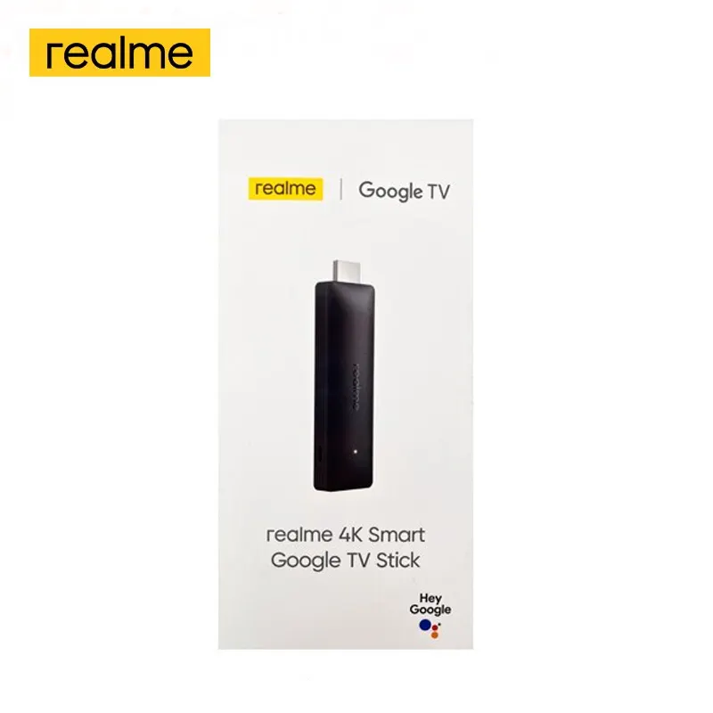 Realme 4K Cortex-A35แขนแอนดรอยด์11, แขน Quad Core HDR10แขน + Google ผู้ช่วย2GB 8GB รีโมทควบคุมด้วยเสียงรีโมททีวีไฟ4K