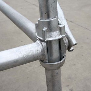 マルチフィックス急速接続カップロックシステムモジュラー鋼足場/発電所の建設とメンテナンスのための足場 - Product Image 1