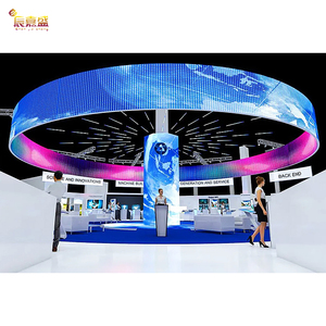P1.5 <strong>Flexible</strong> Soft Screen <strong>Led</strong> <strong>Display</strong> Screen <strong>Led</strong> <strong>Flexible</strong> Video Wall Panel Programmable Advertising Signboard - Product Image 1