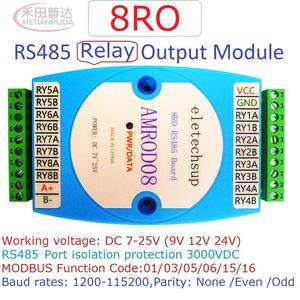 Módulo de salida de relé 8RO/comunicación RS485 MODBUS RTU reemplazar WP8025ADAM