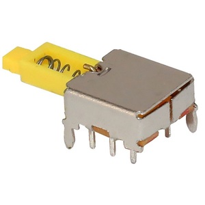PS-22E02 Druckknopf schalter 2 P2T durch Loch rechtwinklig - Product Image 1