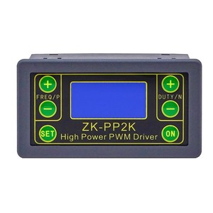 Modulo regolabile del ciclo di lavoro di frequenza di impulso dell'affissione a cristalli liquidi PWM di modo ZK-PP2K modulo del Driver del generatore 8A del segnale di PWM per il motore/lampada - Product Image 3