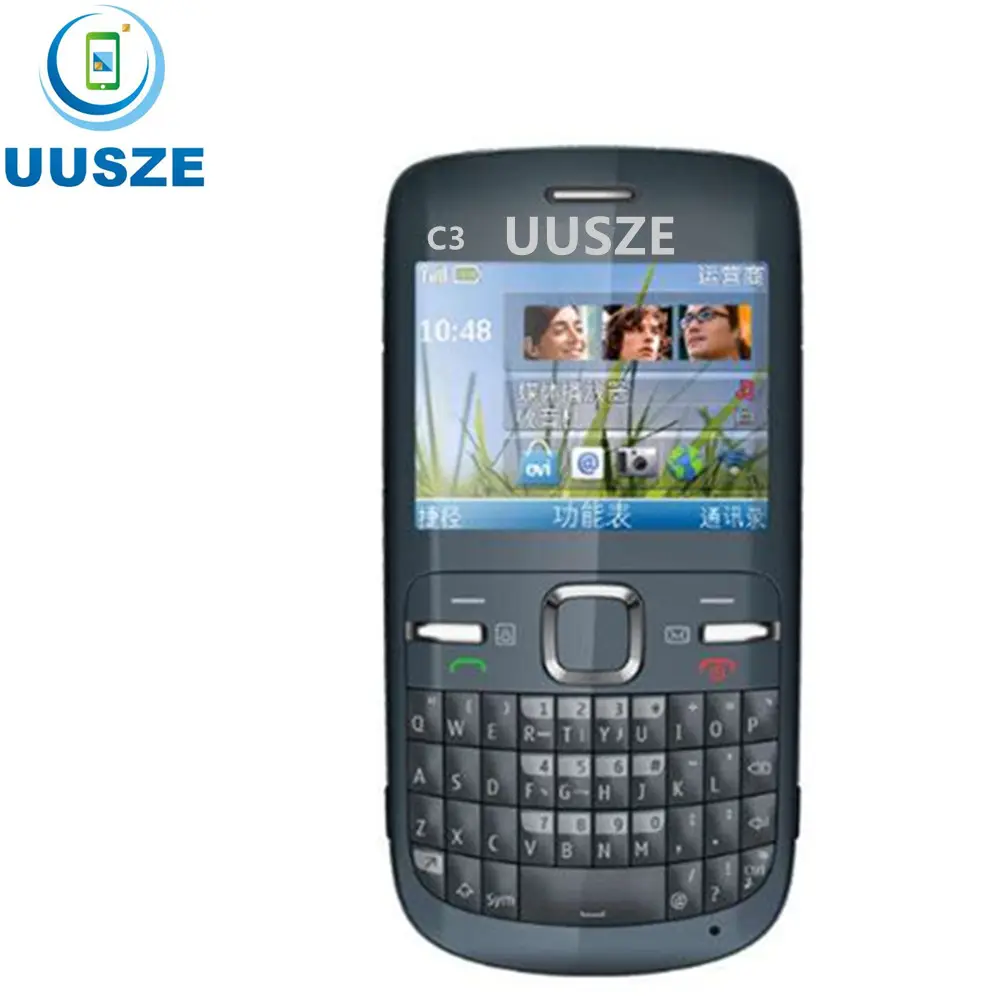 Teléfono Móvil desbloqueado con teclado ruso y árabe, compatible con Nokia C3, E72, E5, 3310, 1202, 1280, 130, 105, 106, 6300, 6700, 6230
