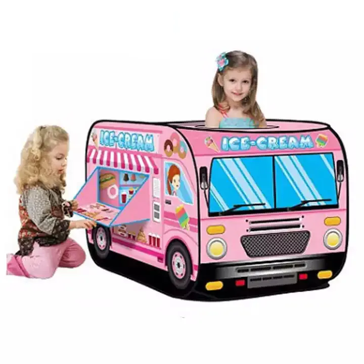 Pop-up Tenda Auto Candy Carrello Giocattolo Con 50 Palle Casa Pop-Up Gioca Tende Per I Bambini