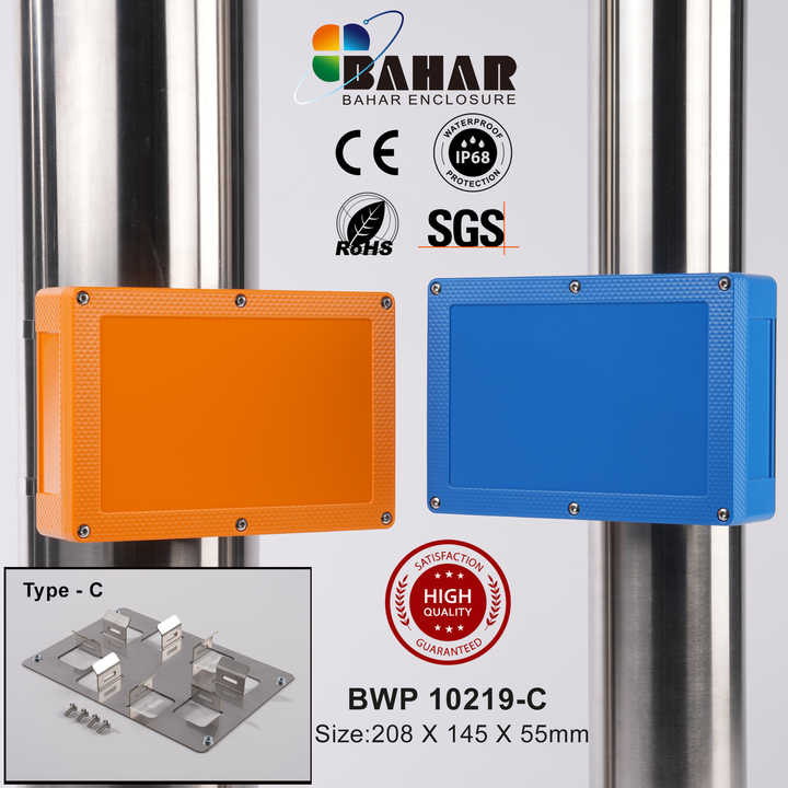 BWP 10219-C ABS РАСПРЕДЕЛИТЕЛЬНАЯ КОРОБКА IP68 контроль Пластиковый корпус для электронных проектов открытый инструмент Чехлы