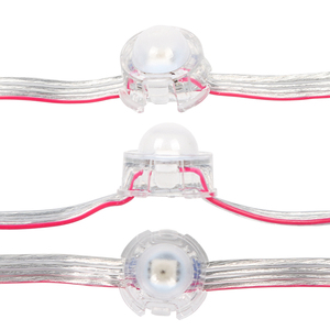 5V 12v 20mmカラフルな単色ホワイトRGBアドレス指定可能なマジックICコントロールGS8208GS8206LEDピクセルストリングモジュールライト - Product Image 3
