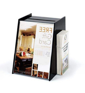 Bán buôn rõ ràng Acrylic cho S Tặng lá phiếu hộp giá tốt nhất từ thiện tiền hộp với khóa cho quảng cáo sử dụng - Product Image 1