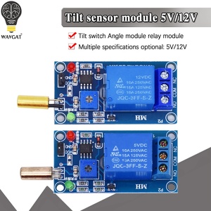 12V 5V1チャンネル出力チルトスラントアングルゴールデンSW520DボールスイッチチルトセンサーリレーモジュールSw520d - Product Image 6
