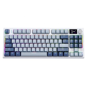 K86 Gaming <strong>Keyboard</strong> 87 <strong>Keys</strong> Mechanical Wired/Wireless <strong>Computer</strong> <strong>Keyboard</strong> With Colorful Backlight <strong>Keyboard</strong> for Laptop PC Tablet - Product Image 2