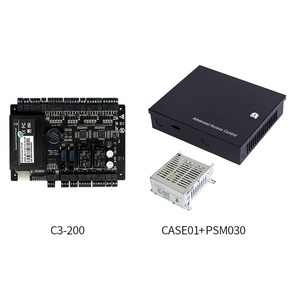 ZKT C3-200 Smart Security Network TCP/IP Multi Double Doors Lock Controller pannello della scheda di controllo accessi della scheda RFID di prossimità