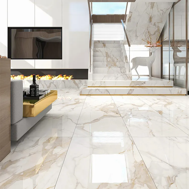 600x1200mm apartamento pedra de design moderno, textura de pedra polida mármore brilhante telha de cerâmica