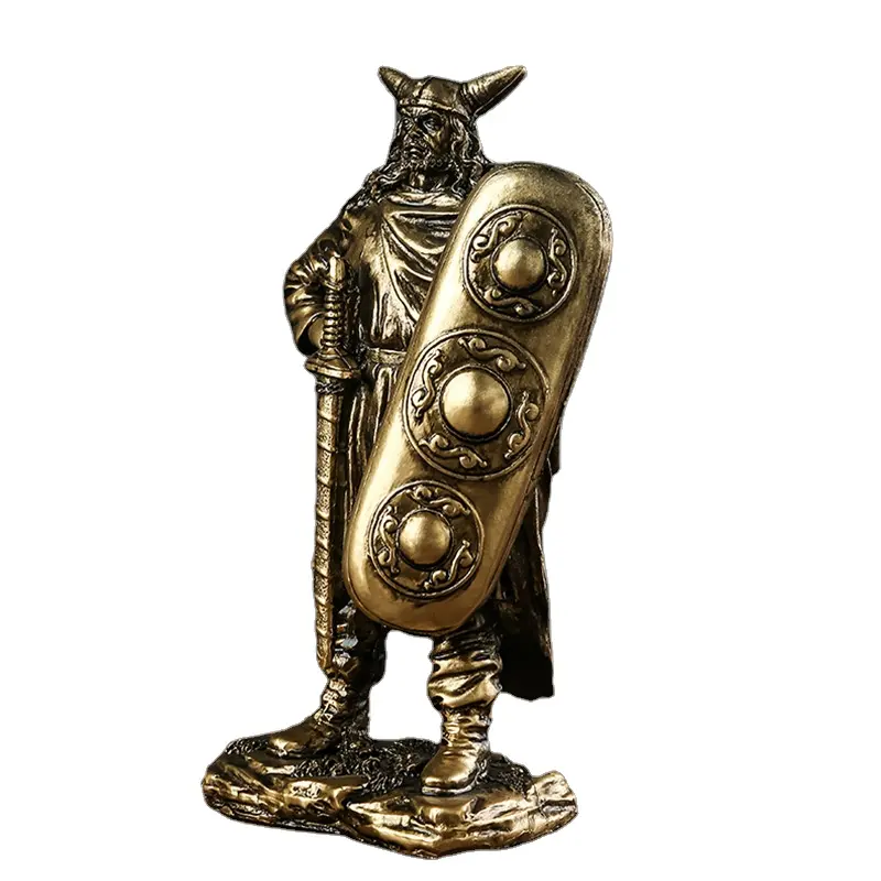 Balance en cuivre coulé à froid de style art populaire personnalisé Statue de déesse créative cadeau de vacances ameublement artisanat en résine