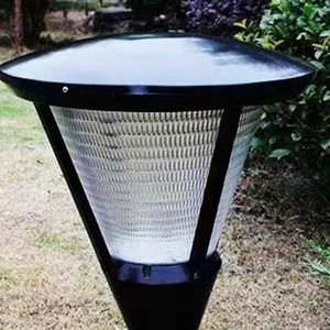 Açık bahçe peyzaj dekoratif için Modern açık su geçirmez bahçe ışık direği 15W bahçe fener direği açık - Product Image 5