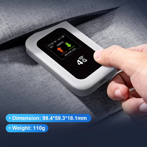 Pin 3000mAh 4 gam LTE mifis 300Mbps di động wifi router với khe cắm thẻ Sim tường lửa VPN hỗ trợ - Product Image 1