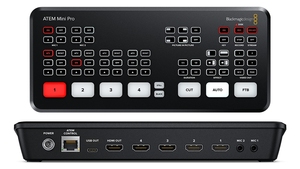 Лучшее качество ATEM Mini Pro ISO Live Stream Switcher многовидовой записи - Product Image 2