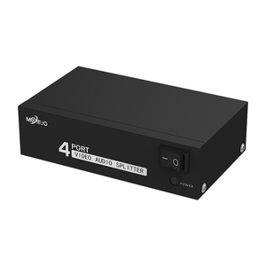 Divisor RCA, 1 en 4 salidas, MT-VIKI 1x4 1 ordenador 4 Monitor + adaptador de corriente RCA - Product Image 3