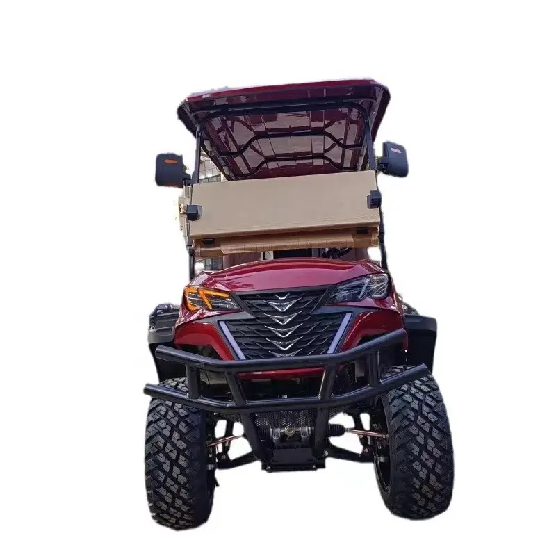 Kepler 6 Passenger Off Road 4 Wheel Drive Classic Club Car Golf Cart Precio de litio eléctrico 6 plazas para la venta