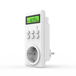 Wöchentlicher Timer-Schalter NEU Design Programmier barer 7*24-Stunden-Countdown-Timer 20 Programm-Timer Elektronisch 3 Zufällig mit Countdown-Funktionen