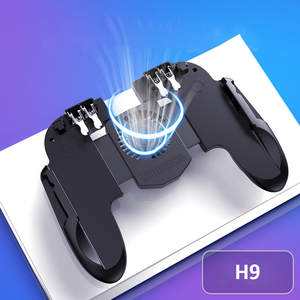 H9 Six Finger Game <strong>Controller</strong> Gamepad Trigger Shooting Free Fire Cooling Fan Gamepad Joystick for IOS Android Mobile Phone - Product Image 2
