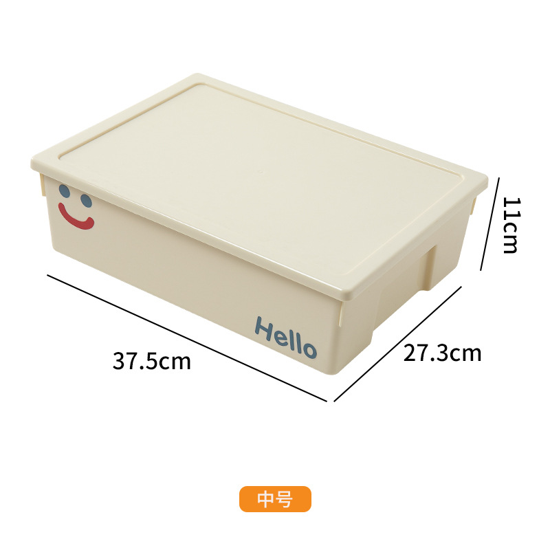 Medium beige and blue stickers