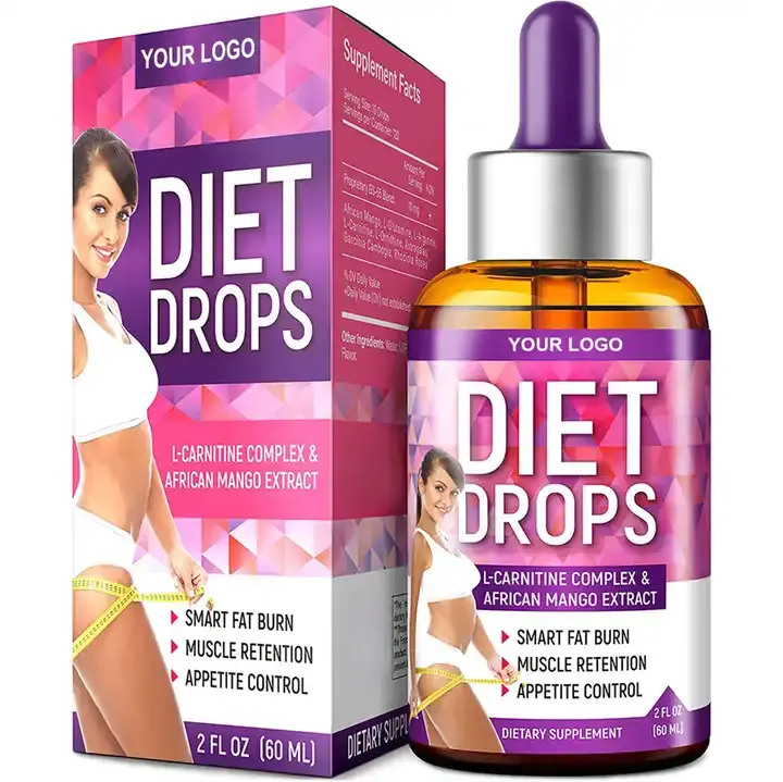 Fórmula personalizada 100% Resolución natural Pérdida de peso Adelgazamiento Desintoxicación herbal Líquido oral Slim F Diet Drops